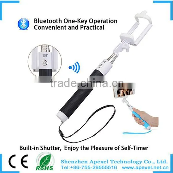 Dispho Selfie Handheld Foldable All-in-one Monopod Portable Wireless Self-Timer Monopod for Cellphone CL-96 photo-3