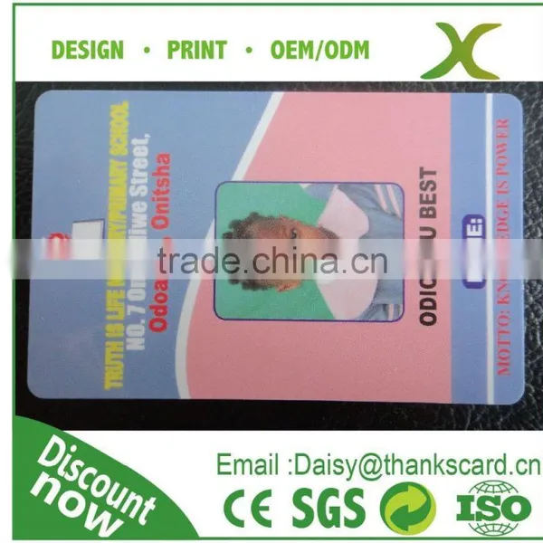 Free Design~~~!!! School Student ID Card/ Examination Card/ UV Fluorescent ID Card photo-4
