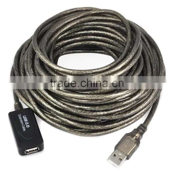 2016 Universal High Speed 15m USB Active Repeater Extension Cable photo-2