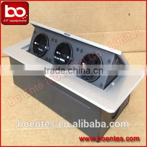 Desktop Pop-up Outlet and Data Socket With EU Standard Power Outlet photo-2