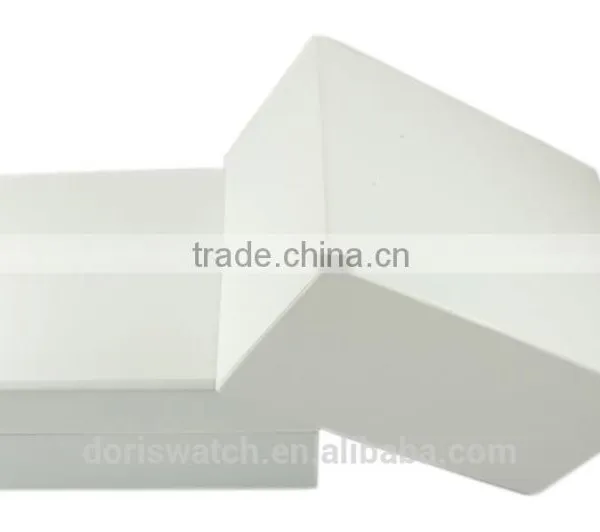 Good Quality &price Pure White Elegant Boxes for Ladies Watches Gift Case From photo-4
