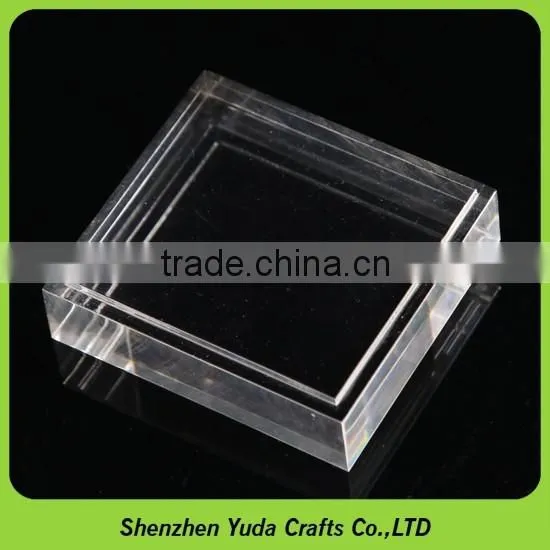 CNC Tooling Round Block Plexiglass Milled Parts 5 Axis Machined Acrylic Manifold With Holes photo-6