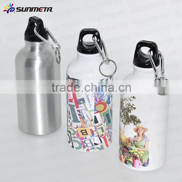 Hot Selling Promotional Sublimation Aluminum Bottle DIY Printing Travel Souvenir Water Bottle 400ml photo-2
