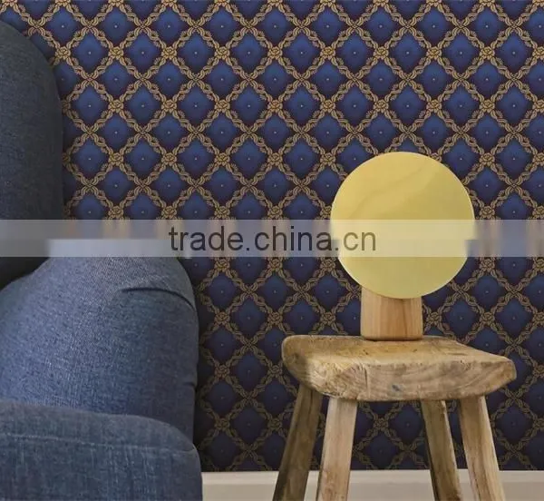 Wall Paper Type and Country Style Bedroom Wallpaper photo-6
