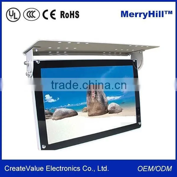 LCD Video Screen 10" 12" 15" 17" 19" 22" Roof/Ceiling Mounting Car Monitor photo-3