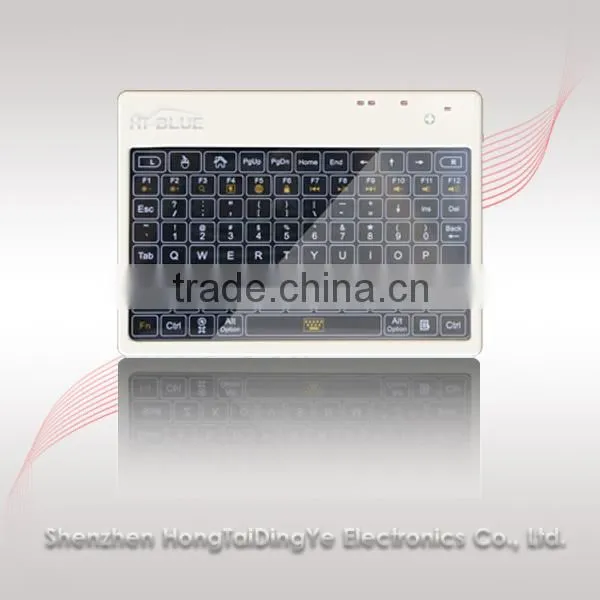bluetooth keyboard with touchpad for ipad/iphone