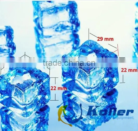 CV3000 Hot Sale Maquina de Hielo en Cubo Por 3 Toneladas per Dia Con SIEMENS PLC Control photo-6