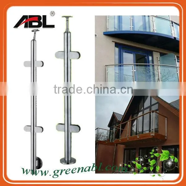 Stair Glass Handrail Balustrade With Glass Clips photo-3