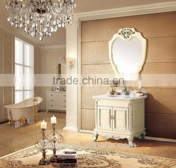 Vanities With Integrated Bowls in Cream White WTS329 photo-2