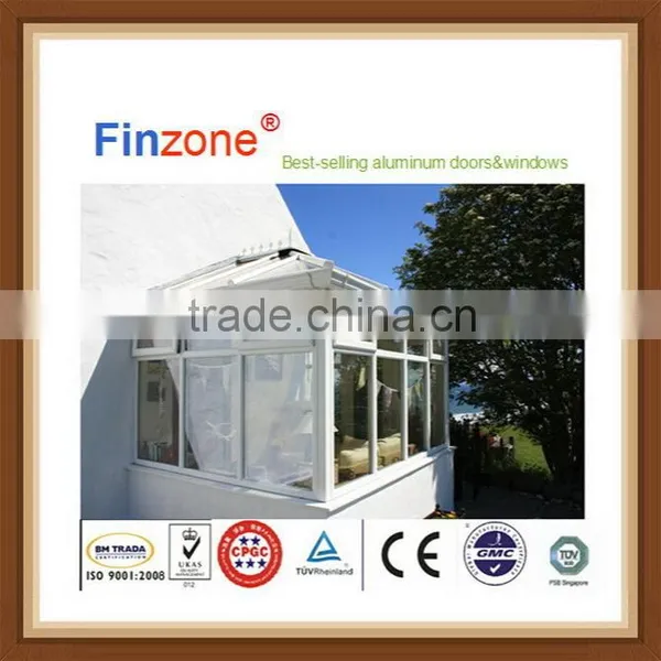Economic Top Sell Curved Tempered Glass Sunrooms photo-2