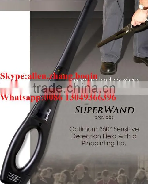 Pinpoint Factory Security Detector Super Wand Hand Held Inspection/portable Metal Detector /Metal Detector photo-4