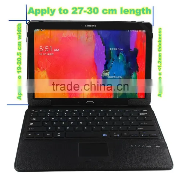Bluetooth Keyboard Case With Touchpad for 12.2 Inch IOS Android Windows Tablet pc