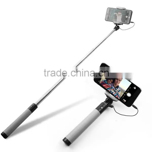 Top Selling Factory Price Wholesale 2015 Foldable Cable Selfie Stick photo-2