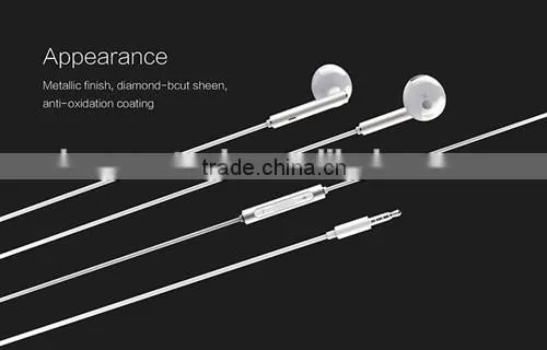 2016 Original HUAWEI AM116 P8 Lite the Semi-Ear Headphones With Microphone and Remote 3.5mm for Huawei Honor 6 Mate7 Earphones photo-3