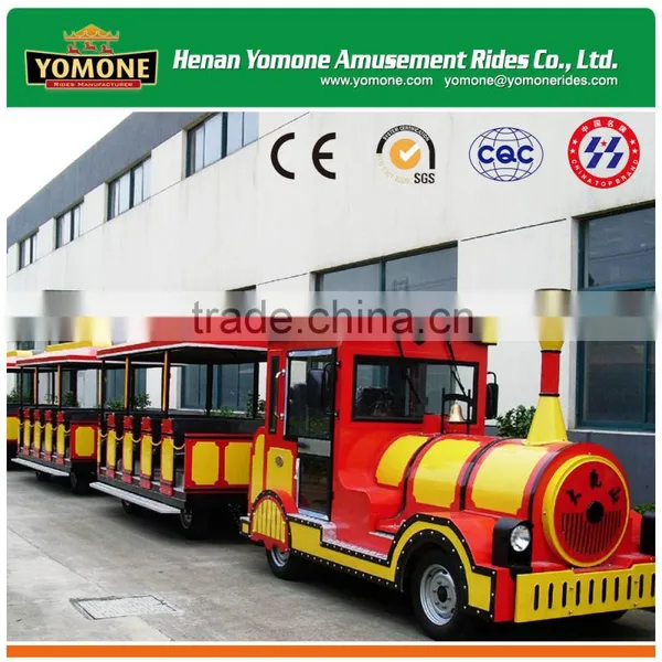 Excellent and Useful Amusement Rides of Trackless Tourist Fun Train in Park