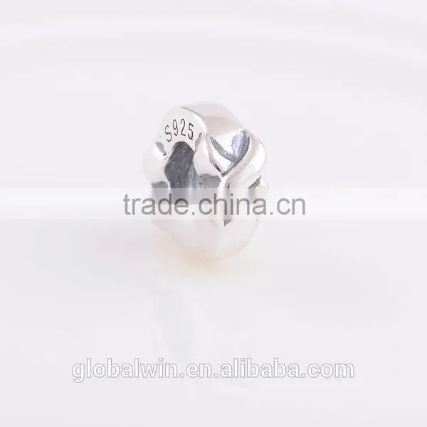 European Charms S925 Sterling Silver Antique Spacer Charms photo-2