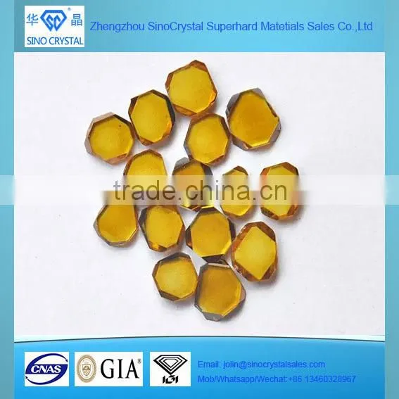 High Quality Industrial Large Size Mono Plate Synthetic Diamond for Dressing Tools