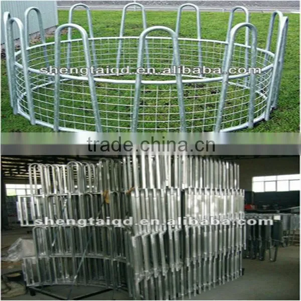 Hot Dip Galvanized Steel Cattle Hay Feeder photo-5
