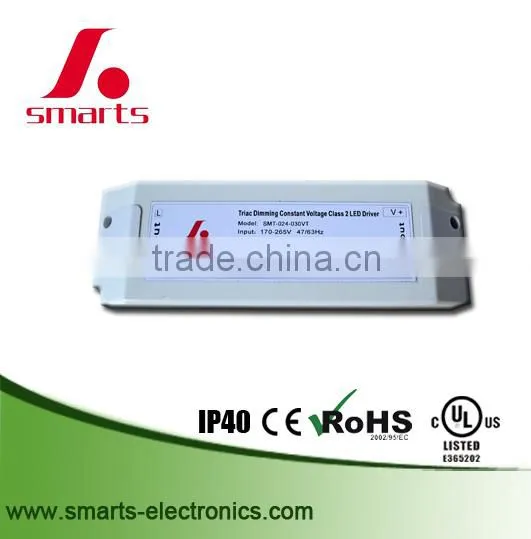 Ip20 40w 45watt 12 Volt Triac Dimmable Led Driver Class 2 Transformer Constant Voltage photo-3