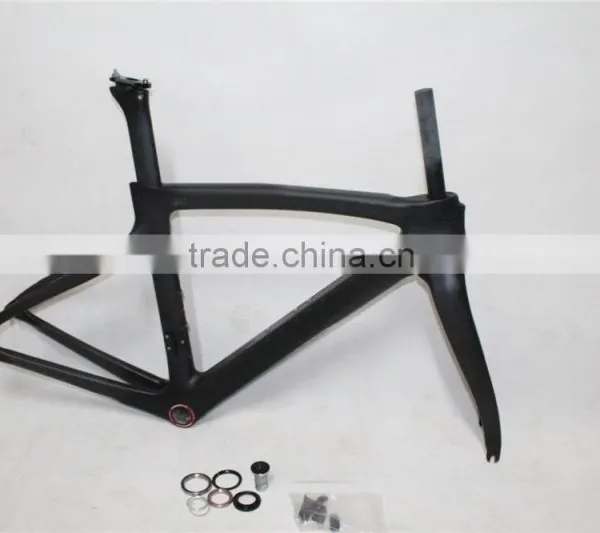 Full Carbon Fiber 700C Road Frameset +seatpost +headset+carbon Fork photo-2