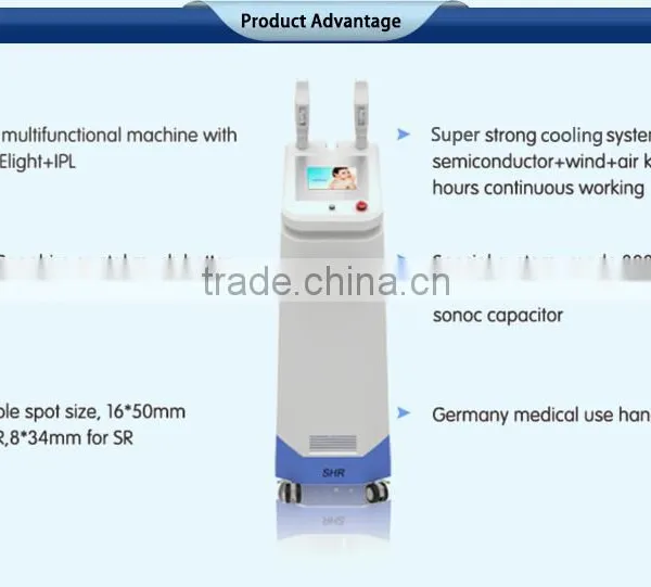 3 in 1 Professional Multifunctional Shr Ipl Elight Hair Removal Beauty Machine Anti Aging Women Skin Rejuvenation photo-4