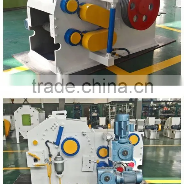 CE Approved Electric Drum Wood Chipper Price photo-6