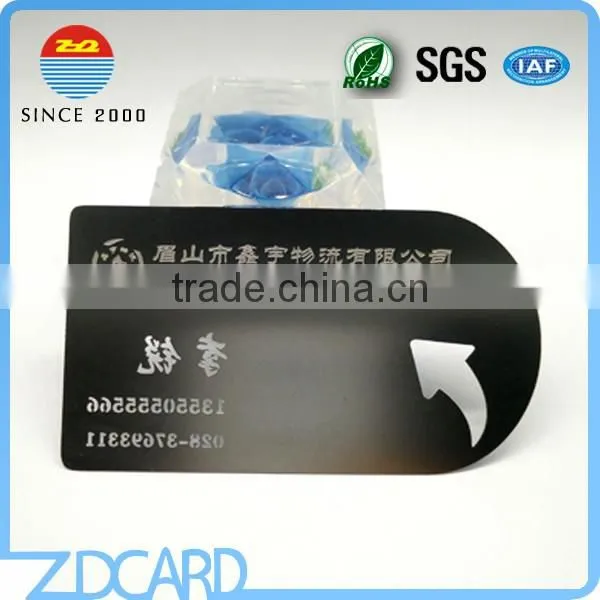 Custom Stainless Steel Matte Surface Blank Business Card photo-6