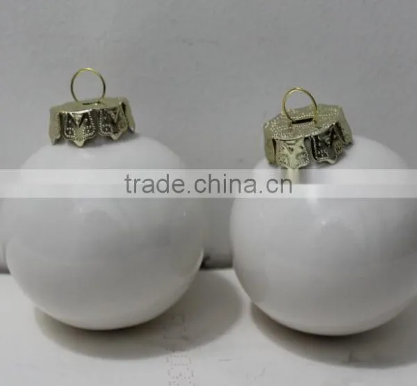 High Quality Custom Decorative White Ceramic Balls