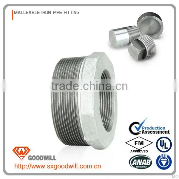 Malleable Iron Pipe Fittings GI Bushing photo-3