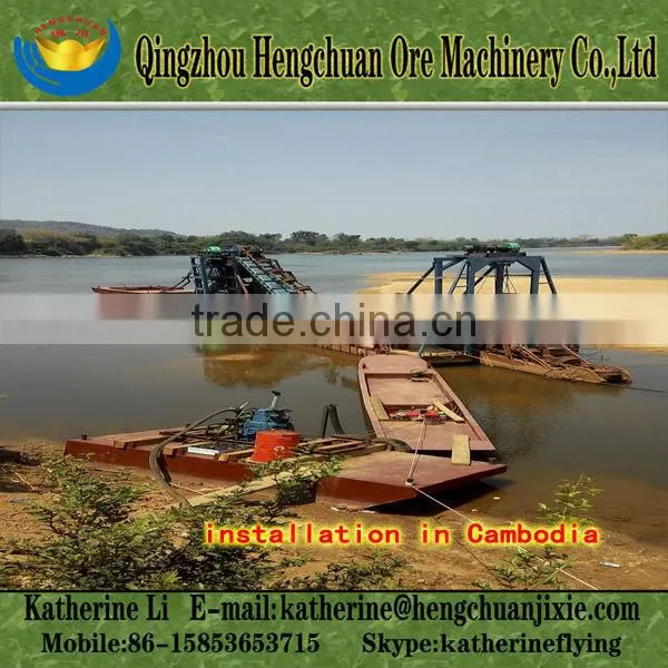 Bucket Wheel Gold Dredging Machine photo-2