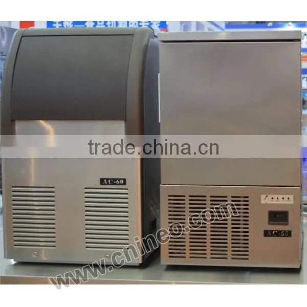 80kg/24h Restaurant Commercial Half Dice Used Ice Machines For Sale/Mini Ice Cube Machine/Dry Ice Blasting Machine photo-3