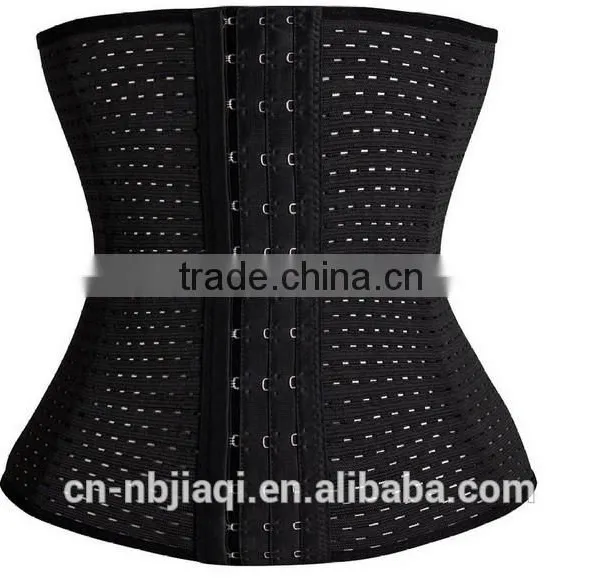 Women's Latex Underbust Corset Waist Training Cincher 4 Steel Boned photo-2