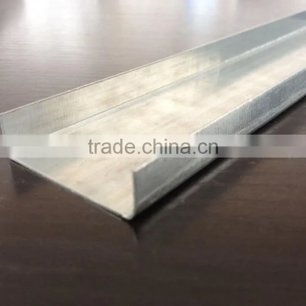 Galvanized Metal Stud and Track Runner Channel Sizes photo-2