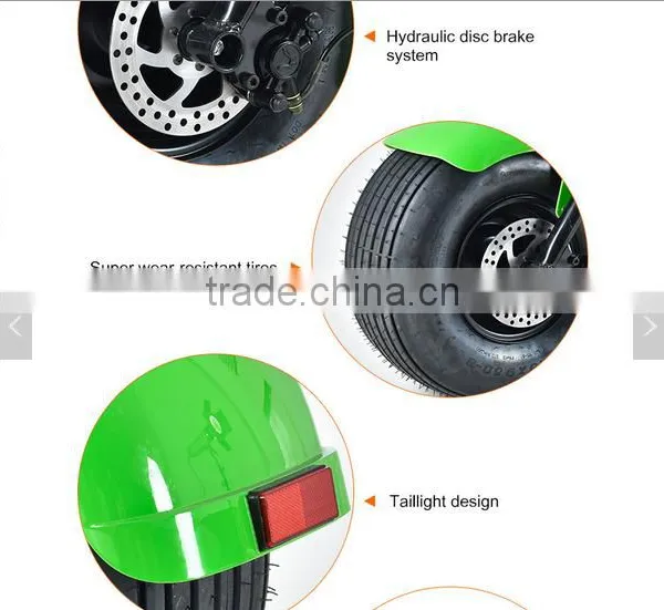 Leadway 60v 800w Harley Electric Scooter E-scooter Citycoco With Handle Bar(L16-08a) photo-4