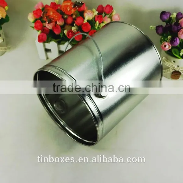Hanlde 1Gallon Empty Popcorn Tin for Sale photo-4