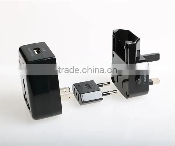 Global Travel Plug Multifunction Converter With a Single USB Port Universal Adapter photo-2