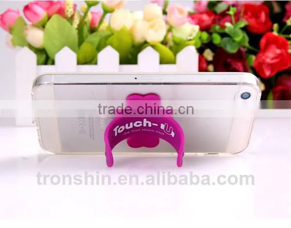 Touch-U One-touch Silicone Phone Holder Stand for Mobile Phone photo-3