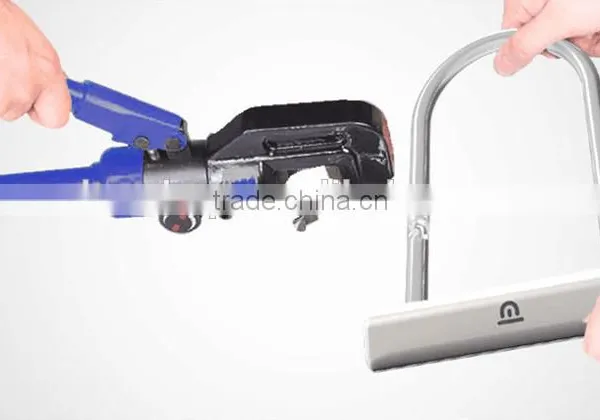 Newest Intelligent Security Bicycle Lock Ultrasonic Tire Lock Keyless Electric U-lock photo-5