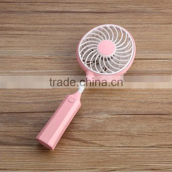 USB Charge Badminton Handheld Air Fan, Mini Desktop Fan For Student photo-4