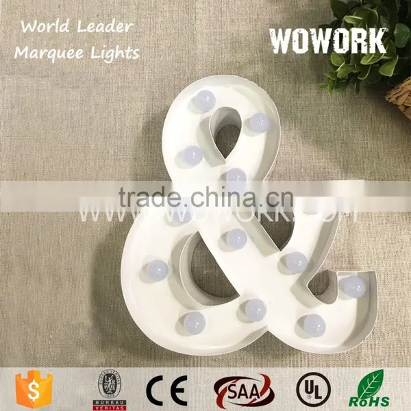 Battery Driven Mini Decorative Letter for Kid Room photo-5