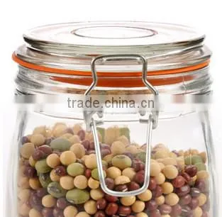 Locking Lid Glass Airtight Jar High Quality photo-2