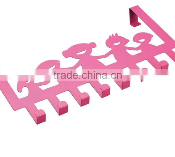 Color Stainless Steel Cat Design Hanging Door Hook photo-4