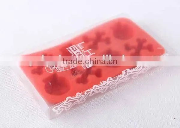 Skull Design Silicone Ice Cube Mold Creative Silicone Ice Cube Tray photo-4