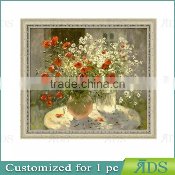 Wholesale New Designs Flowers Of Glass Painting photo-5