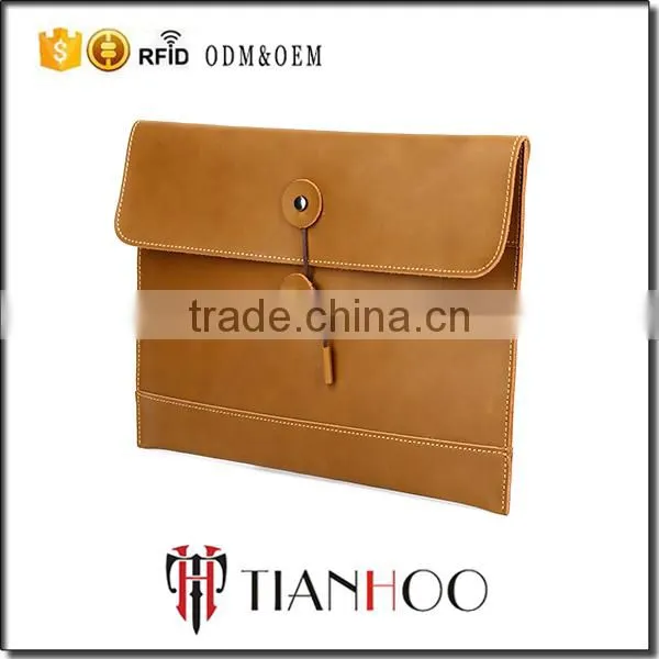 Personalised Women Leather Envelope Clutch Bag Custom Hand Bags photo-2