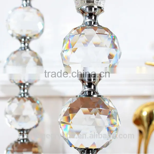 Unique Antique Crystal Waterford Candlesticks for Wedding photo-2