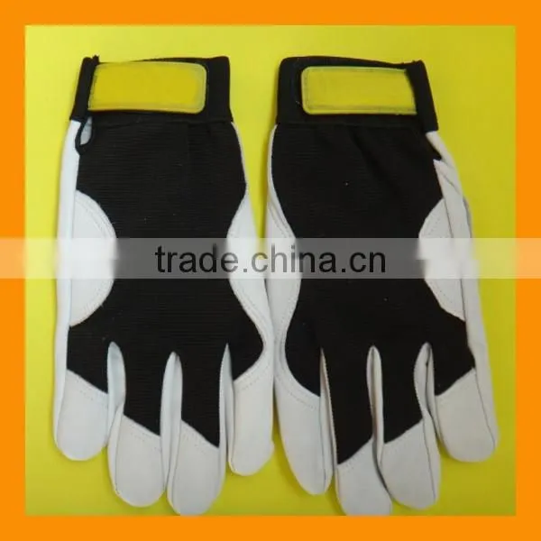 Soft Goatskin Truck Driver Gloves Driving Gloves photo-2