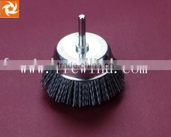 Nylon cup brush