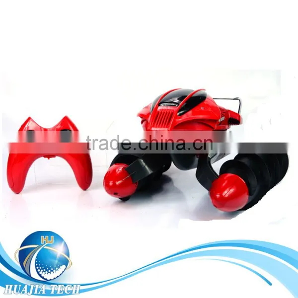 2.4G Electric Amphibious RC Tank Stunt Car Snow Water photo-2
