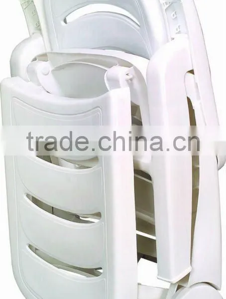 PP Plastic Folding Plastic Lounge Beach Chair photo-3